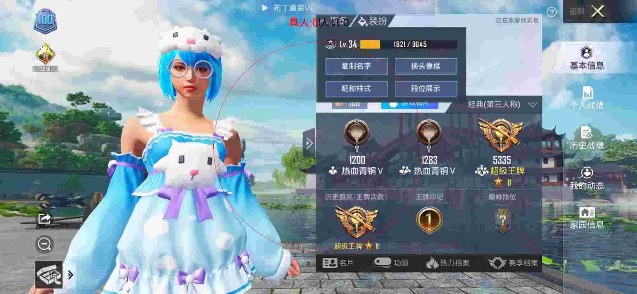 和平精英布丁直装透视 - 和平精英穿着巡查衣遇见外挂辅助预览图